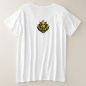 メンズ ベーシック Tシャツ (デザイン裏面)