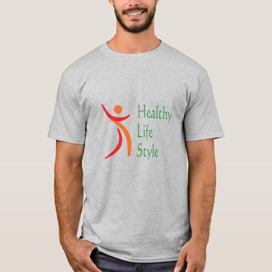 メンズ ベーシック Tシャツ (正面)
