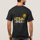 メンズ ベーシック Tシャツ (裏面)