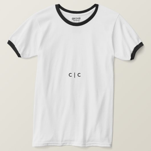 メンズ ベーシック Tシャツ (デザイン正面)