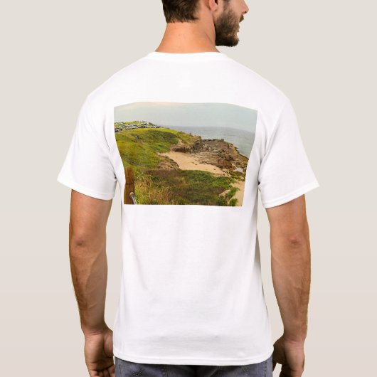 メンズ ベーシック Tシャツ (裏面)