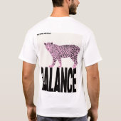 メンズ ベーシック Tシャツ (裏面)