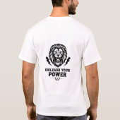 メンズ ベーシック Tシャツ (裏面)