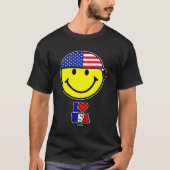 メンズ ベーシック Tシャツ (正面)