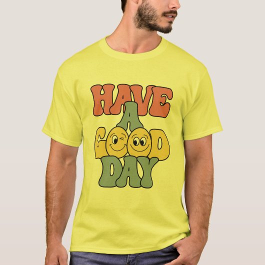 メンズ ベーシック Tシャツ (正面)
