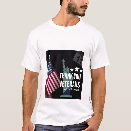 メンズ ベーシック Tシャツ (正面)