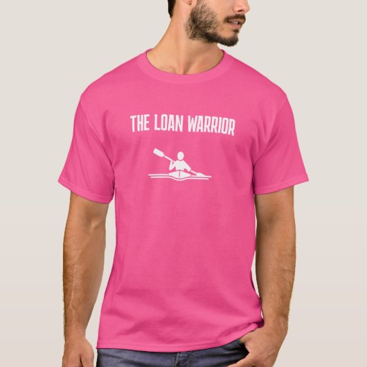 メンズ ベーシック Tシャツ | ローン・ウォリアー (正面)