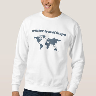 メンズ ベーシック Tシャツ 冬の旅のインスピレーション