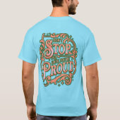 メンズ ベーシック Tシャツ 快適な カジュアル ゆったり (裏面)