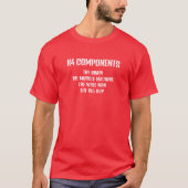 メンズ ベーシック Tシャツ | K4コンポーネンツ (正面)