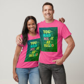"メンズ ベーシック Tシャツ - 'You Had Me At You'スローガン" (ユニセックス)