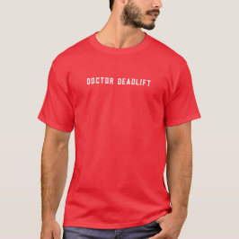 メンズ ベーシックTシャツ | ドクター デッドリフト Tシャツ