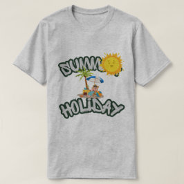 メンズ ベーシックTシャツ 夏休み Tシャツ