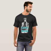 メンズ ベーシックTシャツ 快適 カジュアル ルーズ Tシャツ (正面フル)