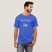 メンズ ベーシックTシャツ | 私の宗教 Tシャツ (正面フル)