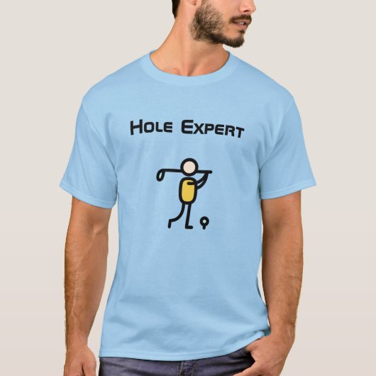 メンズ ベーシックTシャツ | 穴あきマスター Tシャツ (正面)