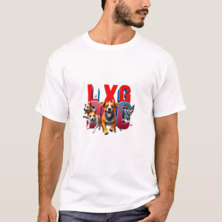 メンズ ベーシックTシャツ DOG Tシャツ