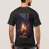 メンズ ベーシックTシャツ Tシャツ (裏面)