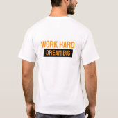 メンズ ホワイトTシャツ Tシャツ (裏面)