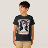 メンズ マムスター おもしろ ドクロ メッシー バン ゾンビ ママ Tシャツ (正面フル)