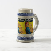 メンズ・ライツ・アドボケート・スタイン ビールジョッキ (正面右)