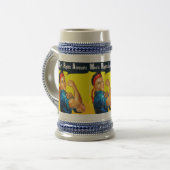 メンズ・ライツ・アドボケート・スタイン ビールジョッキ (正面左)