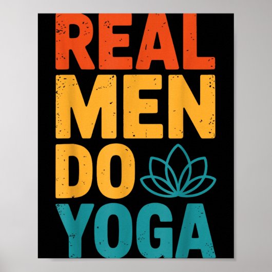メンズ リアルヨガ ポスター (正面)