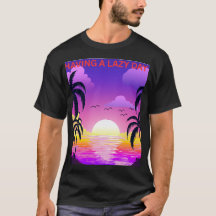 メンズ リラックス サンセット Tシャツ