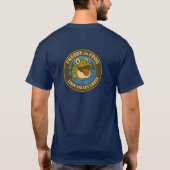 メンズ リン・バレー・レイクス フレディ Tシャツ (裏面)