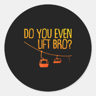 メンズ レディース向けの面白いスキー スノーボードデザイン ラウンドシール