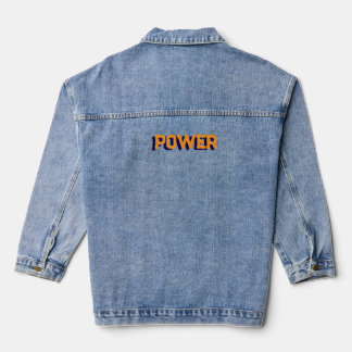 メンズ・レディース用半袖Tシャツ 青 デニムジャケット