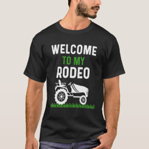 メンズ ロデオパパ 芝刈り用品 ヤード作業 草 Tシャツ