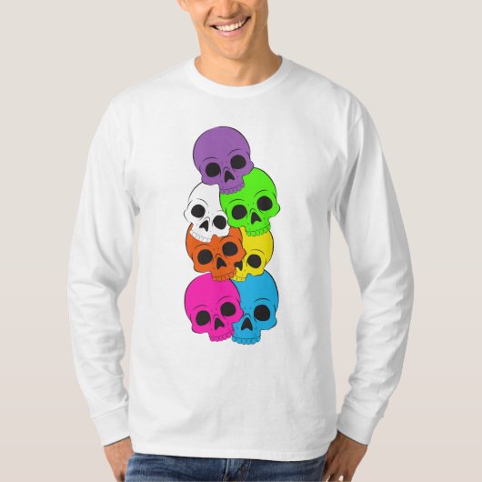 メンズ ロングスリーブセーター Tシャツ (正面)