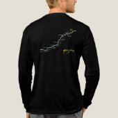 メンズ ロングスリーブ トライブレンドTシャツ (背面)