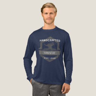 メンズ ロングスリーブ ハンドメイドフォーラブ トライブレンドTシャツ