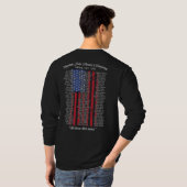 メンズ ロングスリーブLMM 250 Tシャツ (裏面フル)