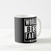 『メンズ・ワールドの最高のお父さんのこと』 コーヒーマグカップ (正面右)