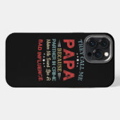 メンズ 俺のことをお爺ちゃんと呼ぶ犯罪仲間 iPhoneケース (裏面横)
