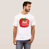 メンズ 園芸 ジョーク Tシャツ (正面フル)