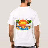 メンズ 夏用シャツ Tシャツ (裏面)