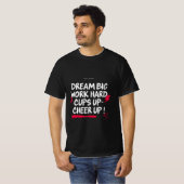 メンズ 夢を叶えろ 応援Tシャツ  Tシャツ (正面フル)