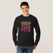 メンズ・夫・パパ ケトジェニック・サバイバー Tシャツ (正面フル)