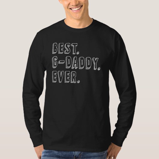 メンズ 最高のDaddy 父の日のギフト Tシャツ (正面)