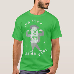 メンズ 父親像、ダッド ボディ ユーモア 父の日 Tシャツ