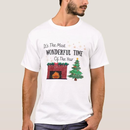 メンズ 1年のうちで最も素晴らしい時期 Tシャツ (正面)