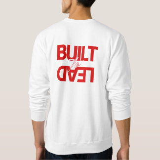 メンズ "Built to Lead" フロント・バックスウェットシャツ スウェットシャツ