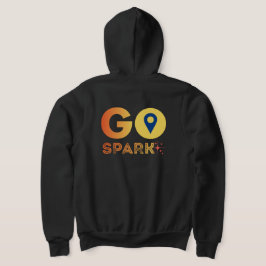 メンズ GoSparkジップアップフード パーカ
