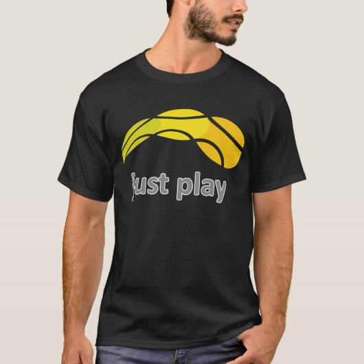 メンズ Just Play Tennis Tシャツ (正面)