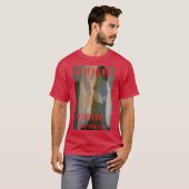 メンズ「Out Of His Mind」カラーTシャツ Tシャツ (正面フル)