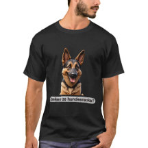 メンズ Spreken ze hundesnacks ドッグTシャツ